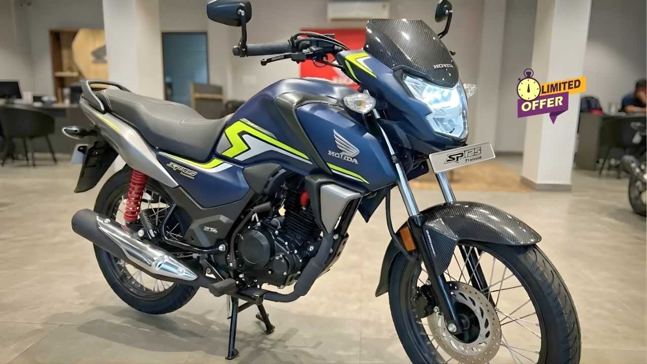 2025 Honda SP 125 Revealed Premium Design, Strong Performance and High Mileage