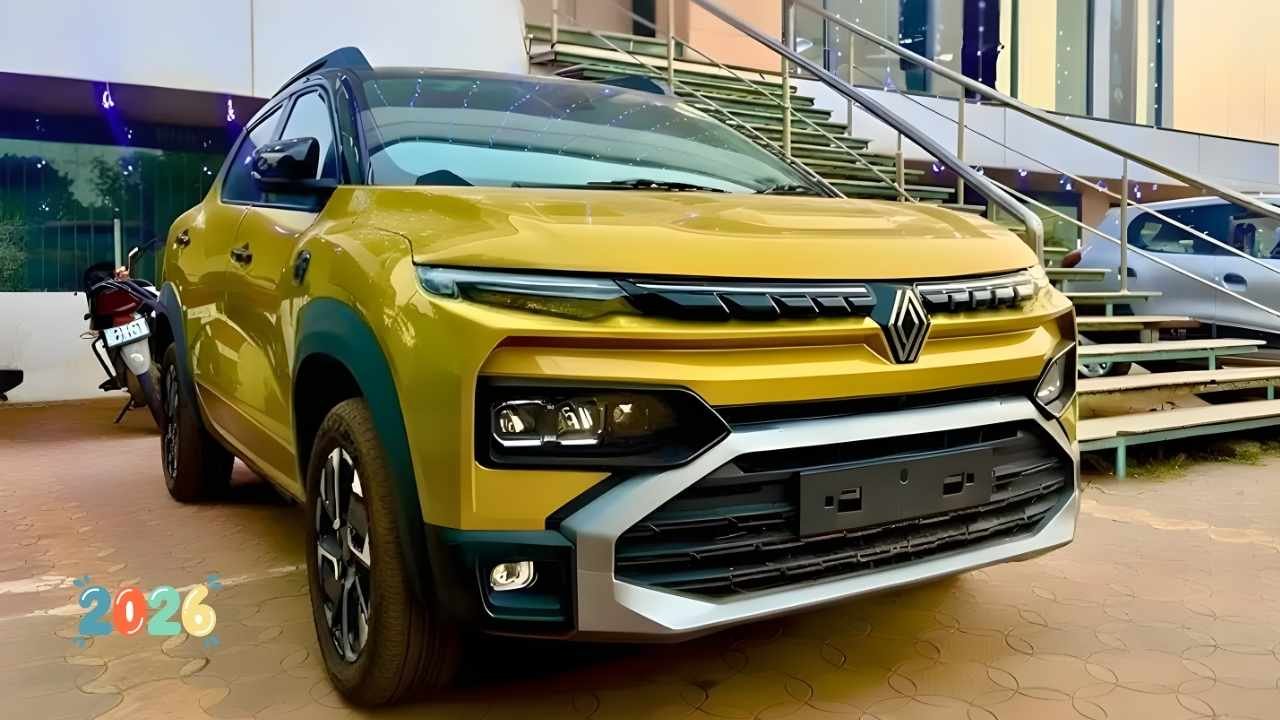 2026 Renault Kiger Launched Turbo Engine, 405L Boot, LED Lights & Safety Features