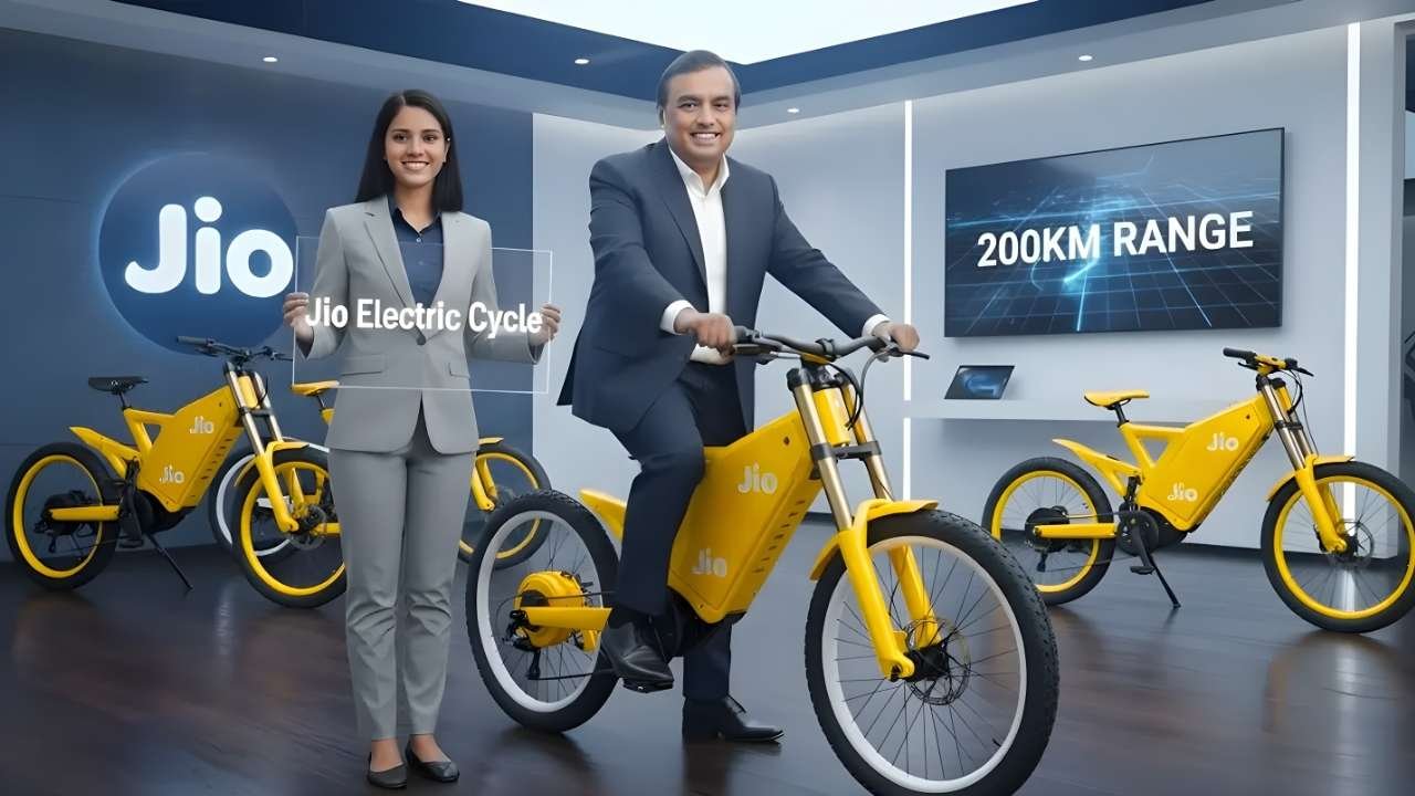 Jio Electric Cycle 2026 Debuts with 200 km Range, Modern Design and Advanced Battery