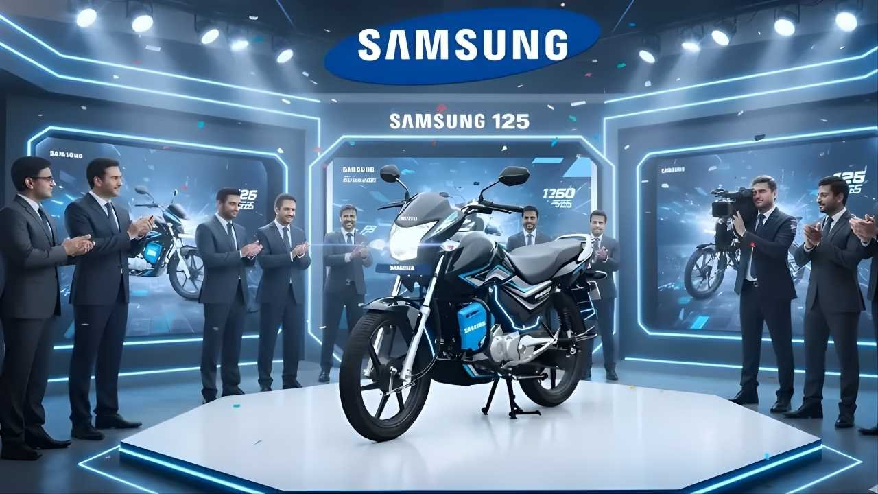 Samsung 125cc Bike Unveiled 90KML Mileage, Powerful Performance & Complete Launch Details